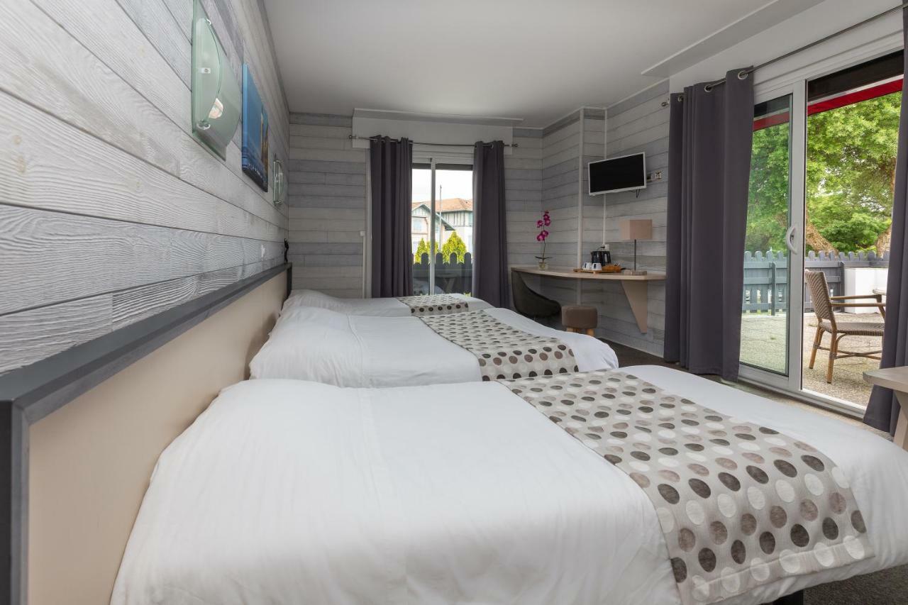 Logis Hotel Le Rond Point Soorts-Hossegor Exterior foto